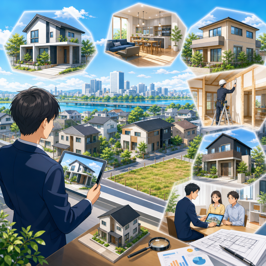 建物目線で進める中古・土地売買と早い査定