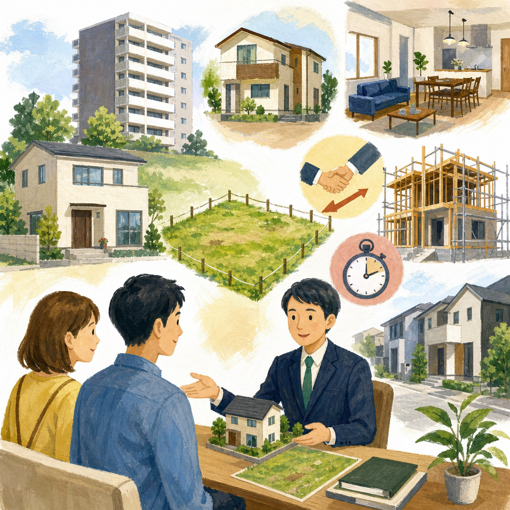 中古・土地の不動産売買を支える株式会社和楽不動産の査定相談